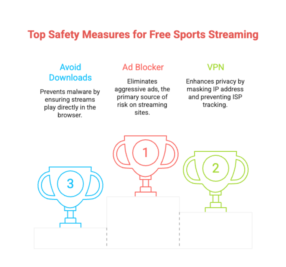 How to watch sports streams safely
